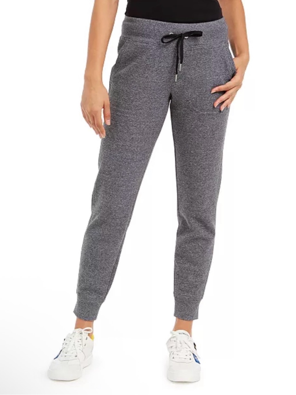 Calvin Klein women’s Fleece-Lined Sweatpant Jogger (grey size L)